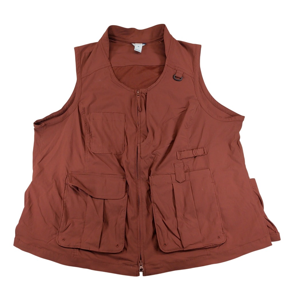 Duluth Trading Heirloom Gardening Vest Womens 2X Ripstop Utility Fishing 47720